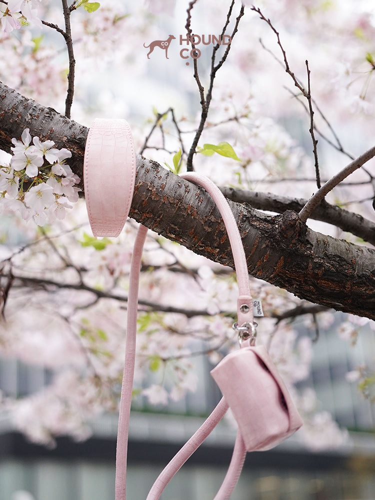 Vegan Leather Poop Bag Holder