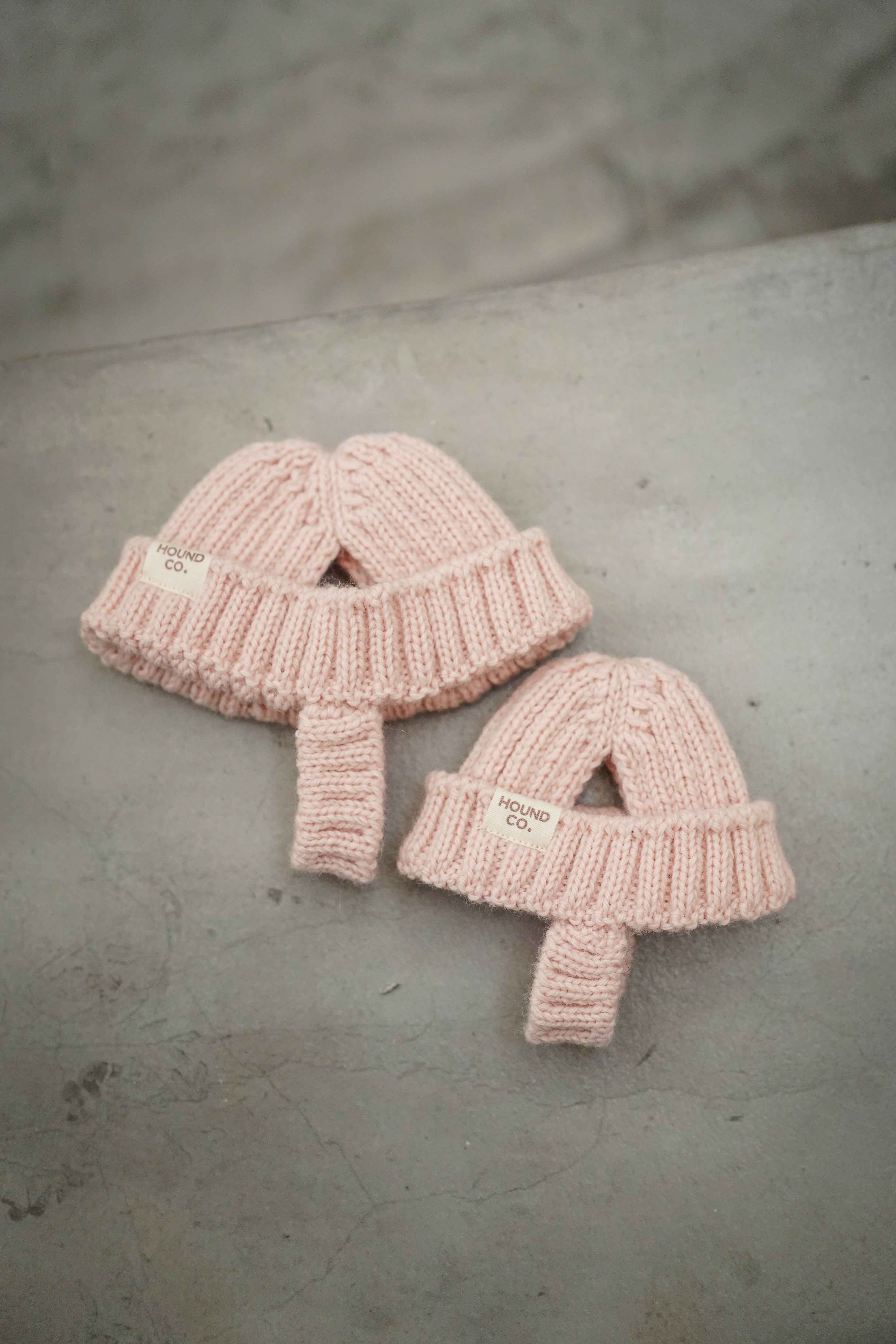 Wool knit hat「Blossom」