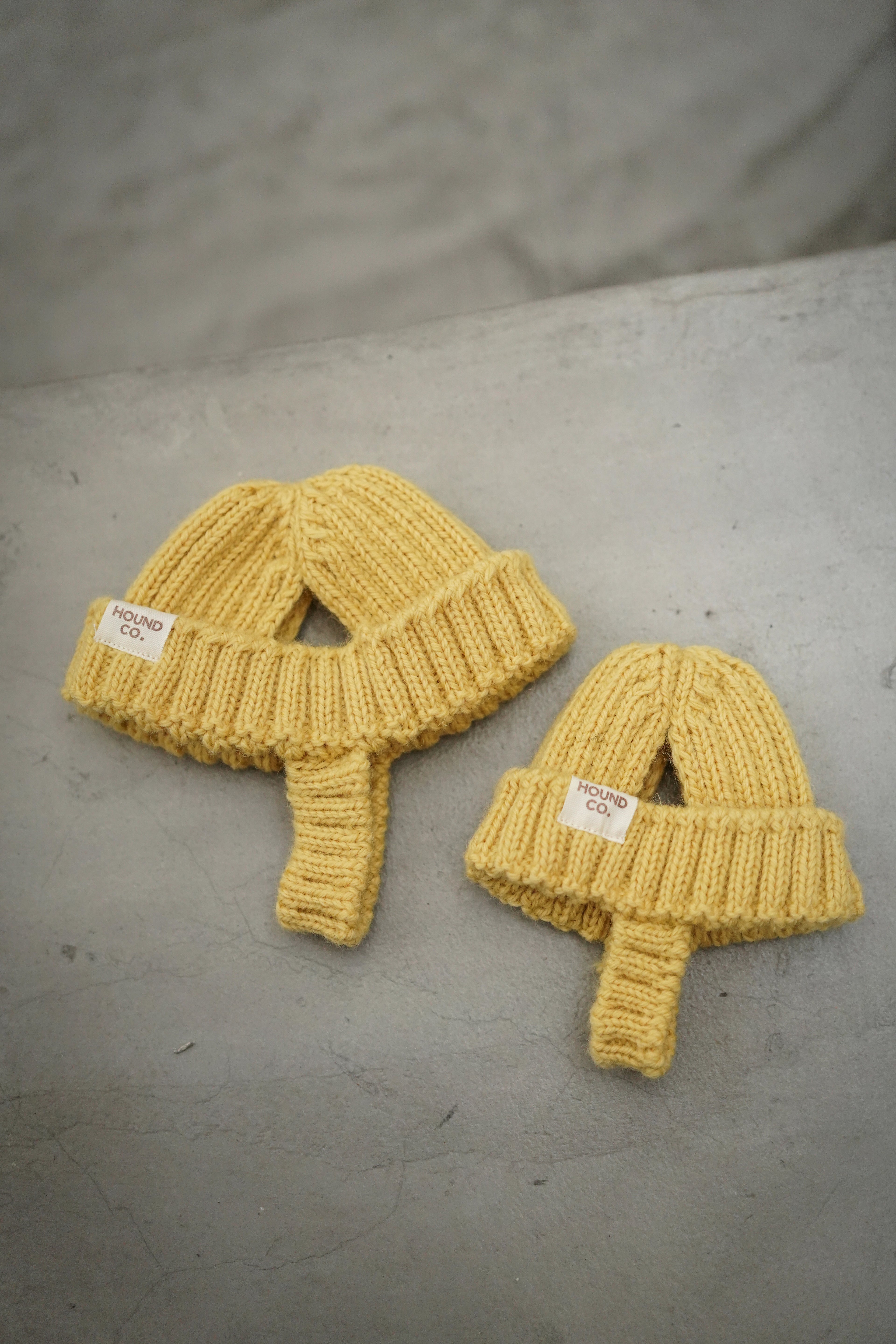 Wool knit hat「Buttercream」