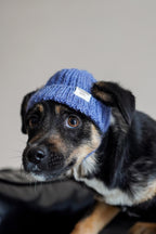 Wool knit hat「French Blue」