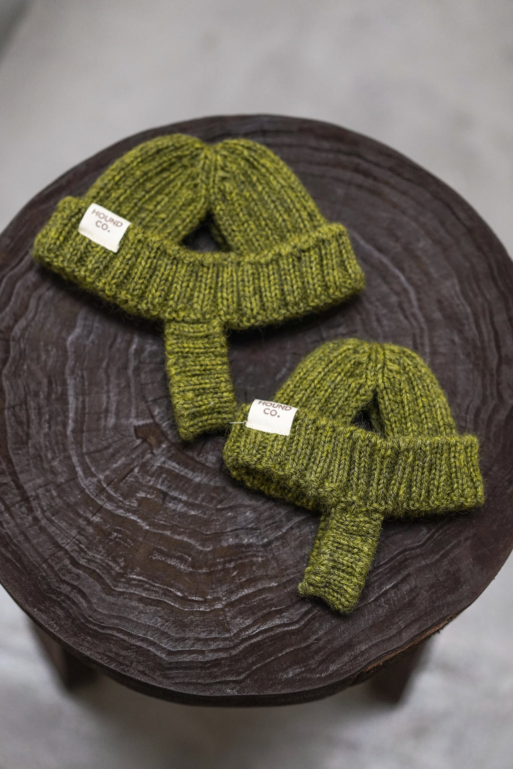 Wool knit hat「Juniper」