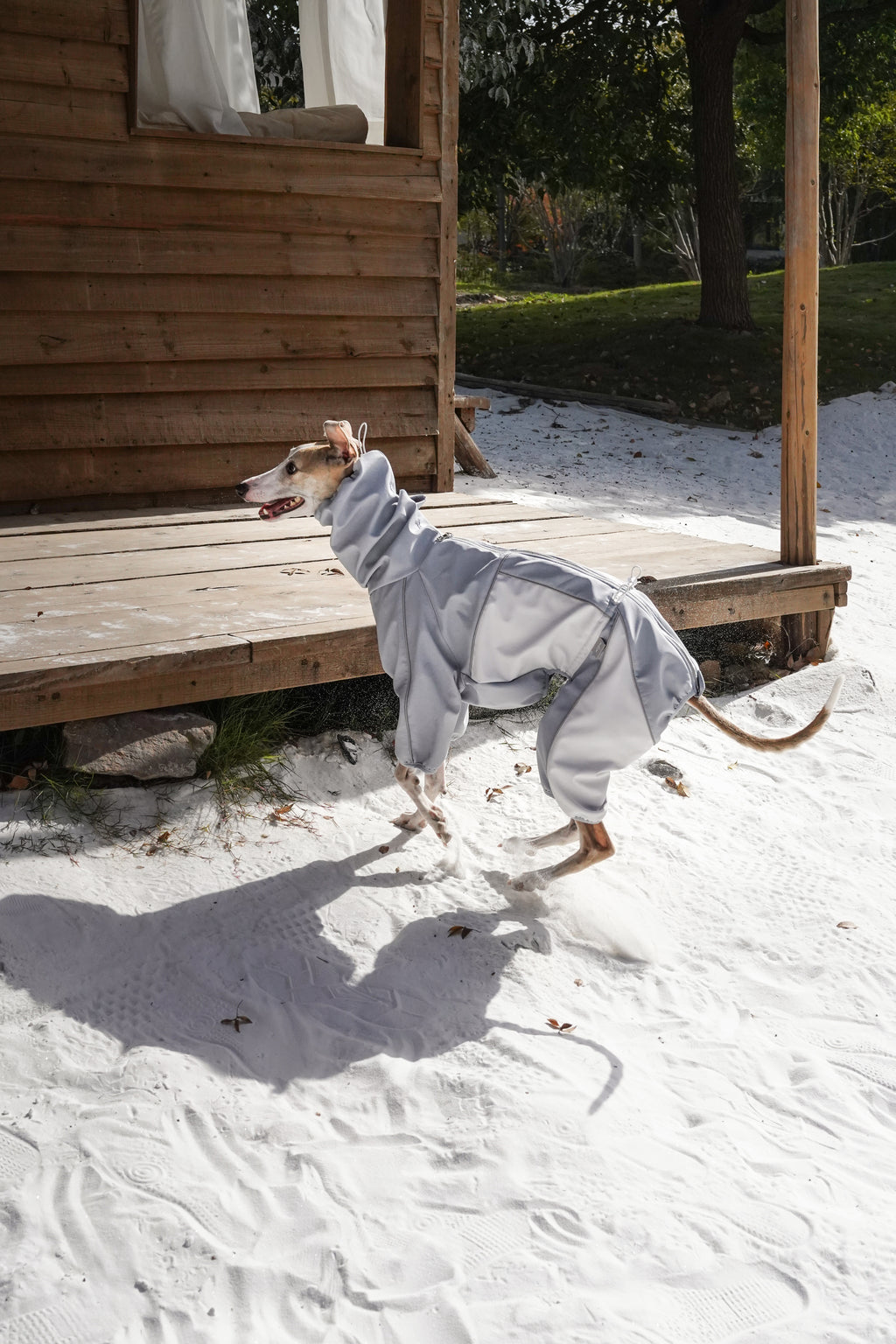 Weather resistant fleece onesie