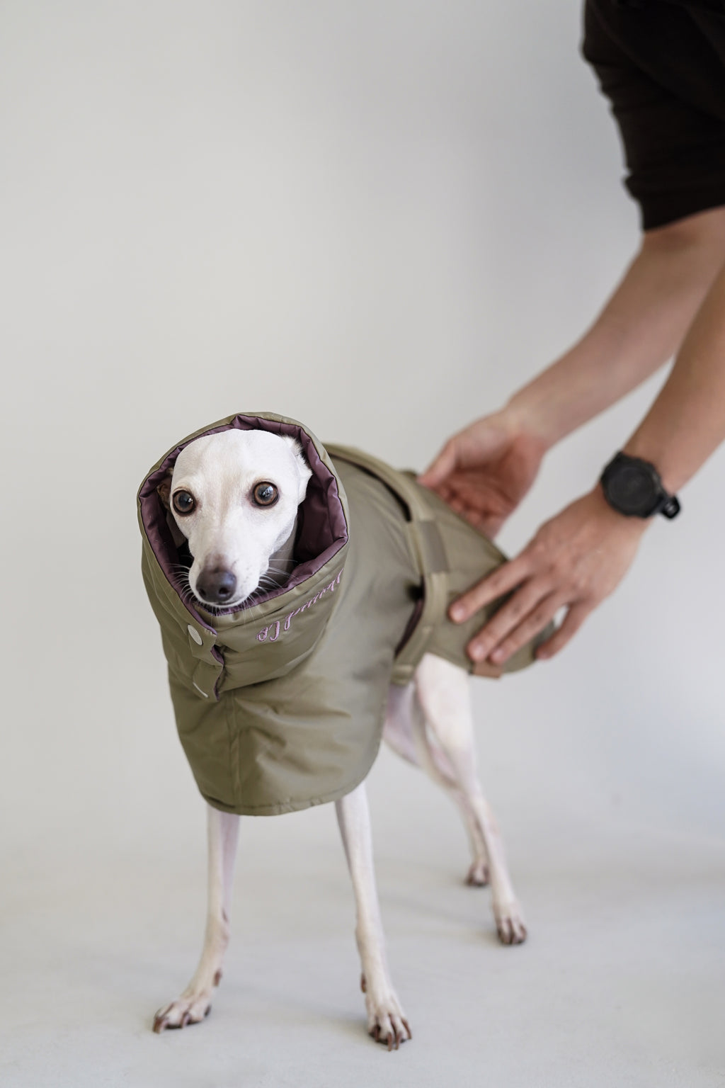 Reversible Puffer Cape