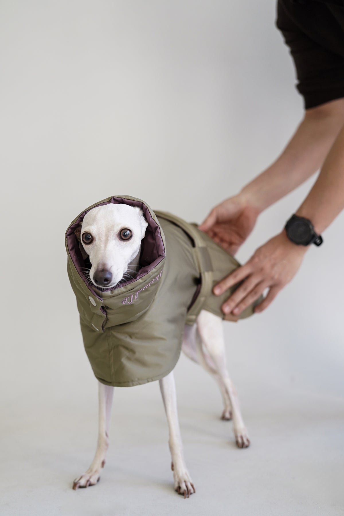Reversible Puffer Cape