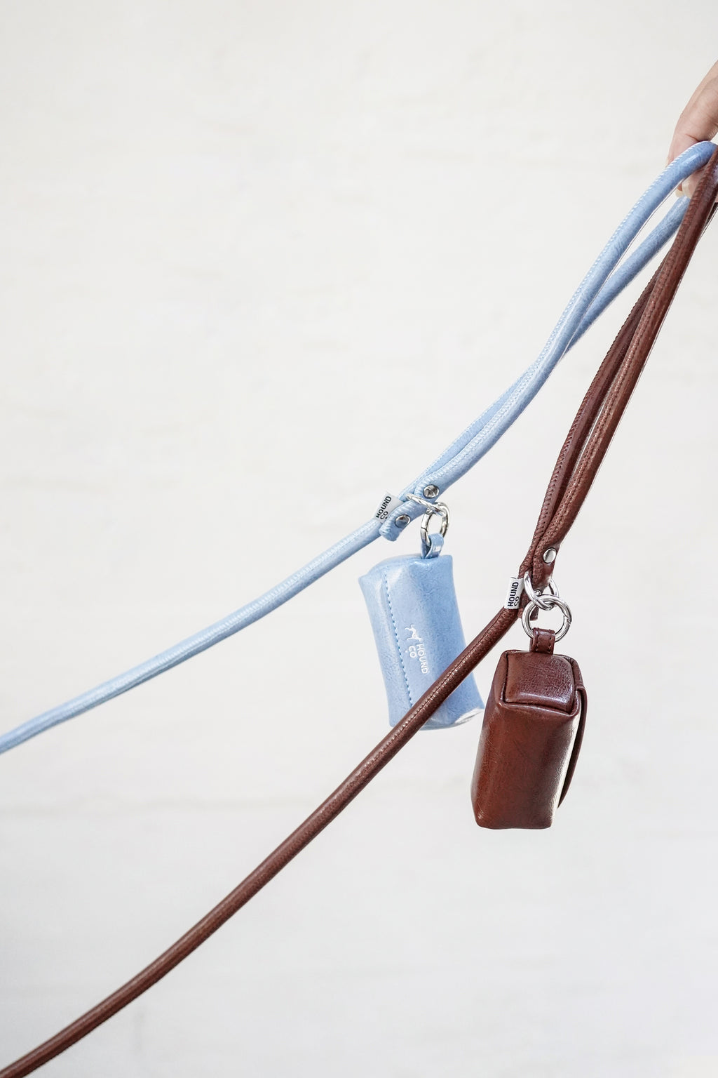 Denim Blue Vegan Leash