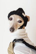 Wool knit hat「Ink Black」