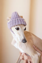 Wool knit hat「Lavender」