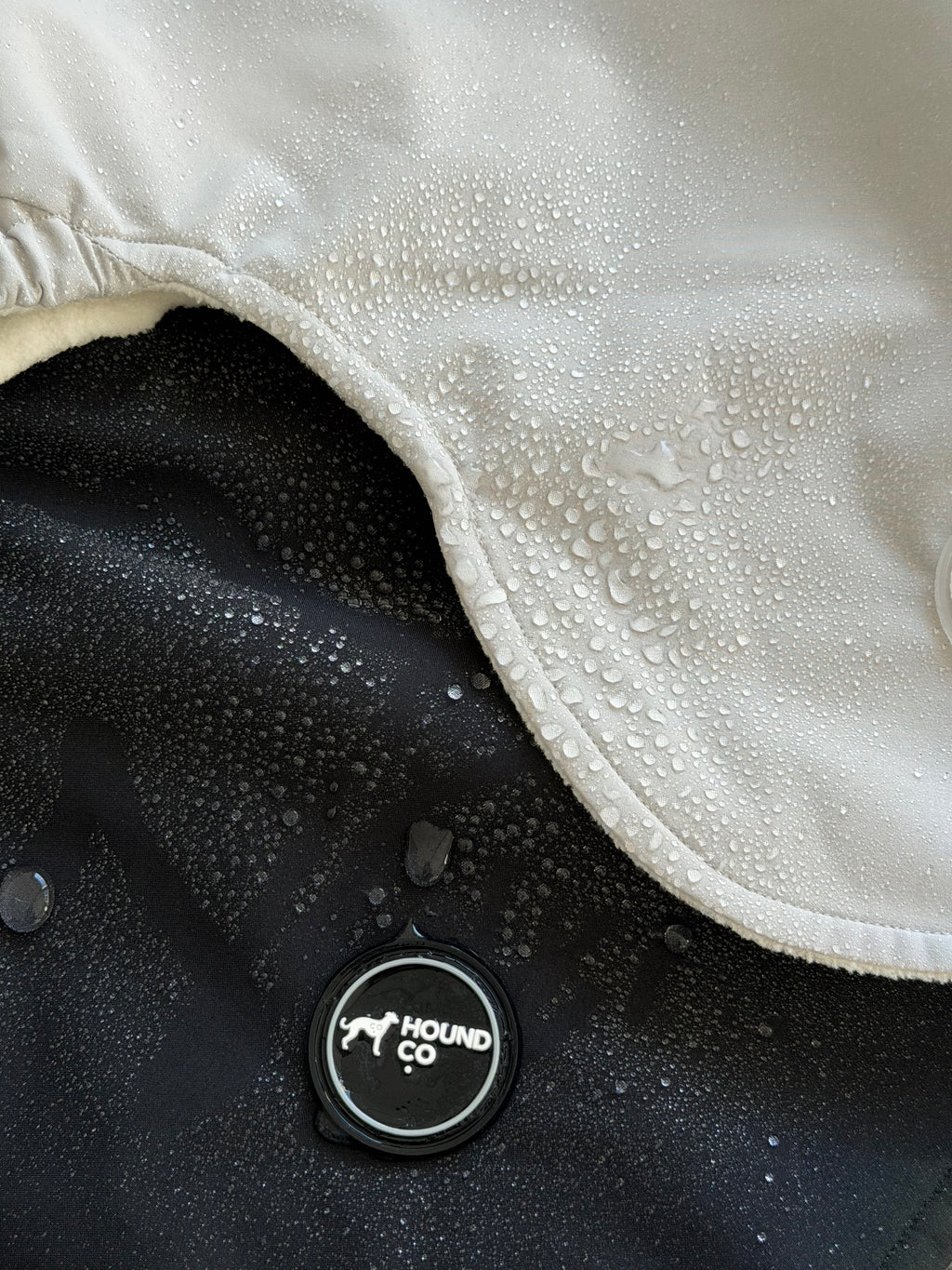Hooded Fleece Rain Jacket