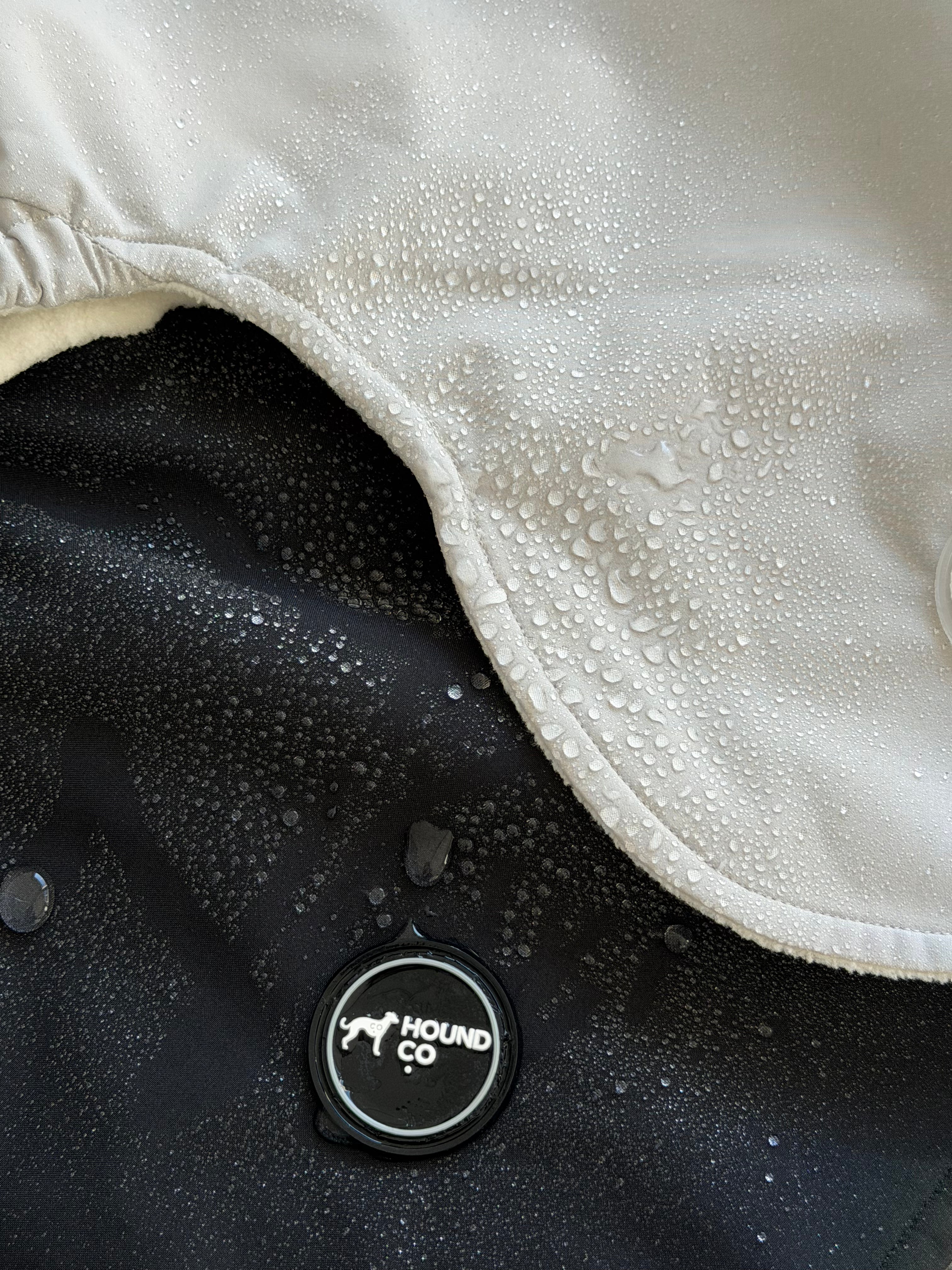 Hooded Fleece Rain Jacket