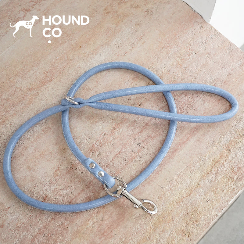 Denim Blue Vegan Leash