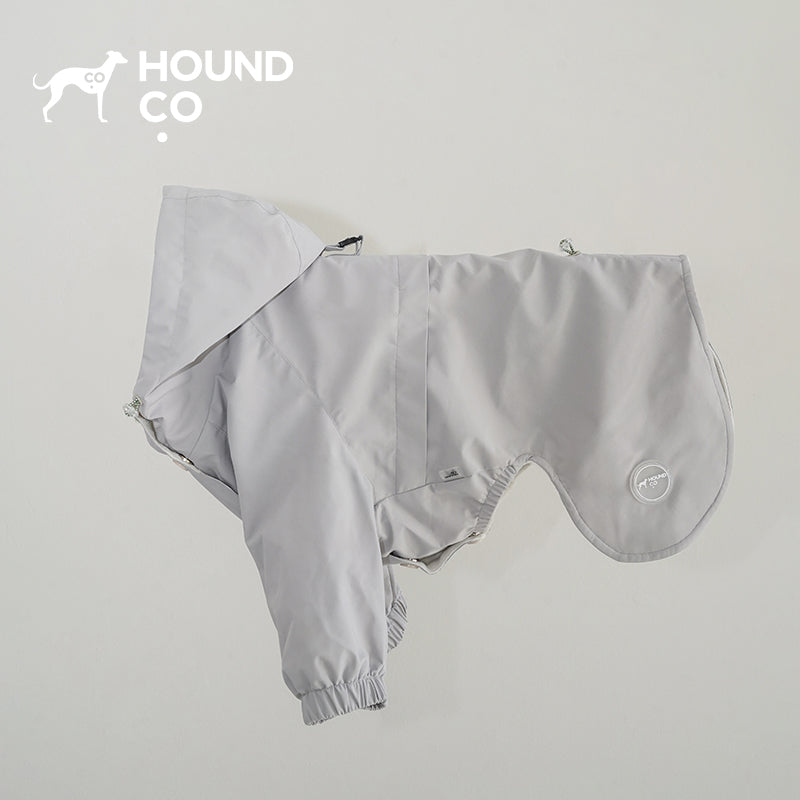 Hooded Fleece Rain Jacket